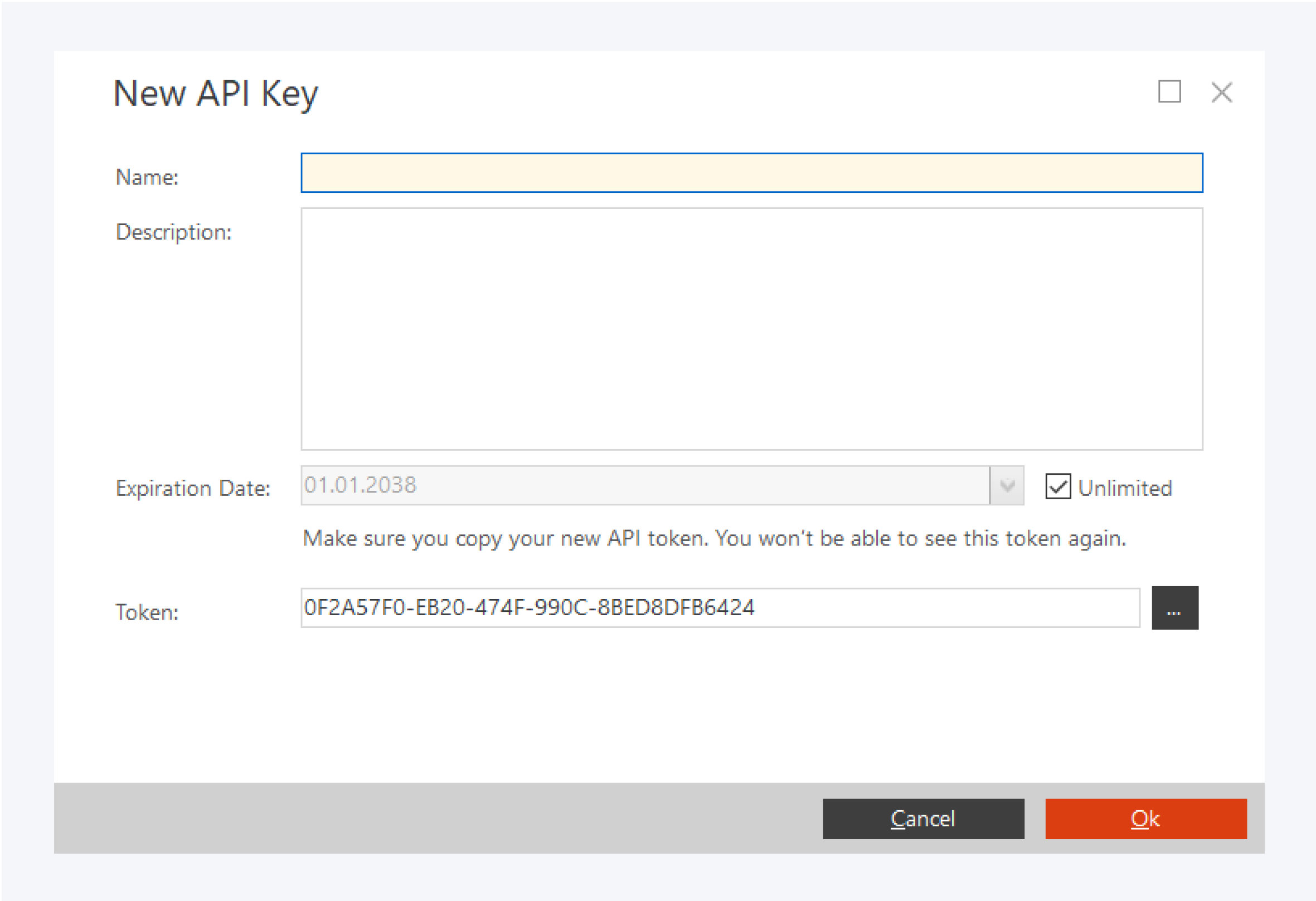 Manage API Keys